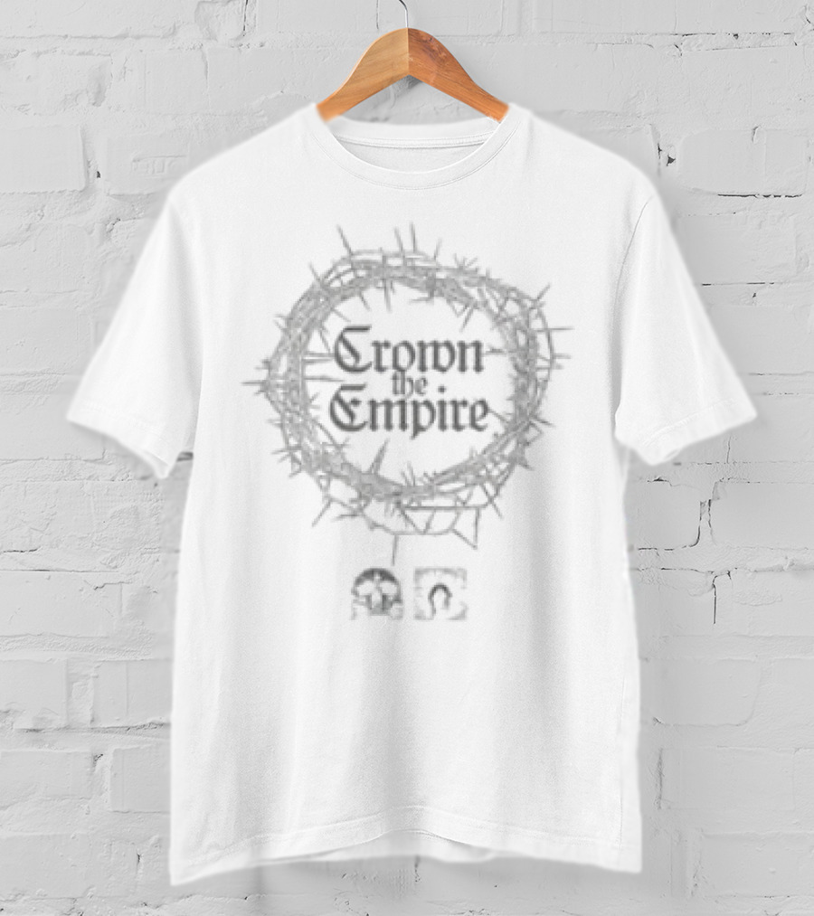 Crown The Empire Monolith Symbol With EOE And Skull T-Shirt