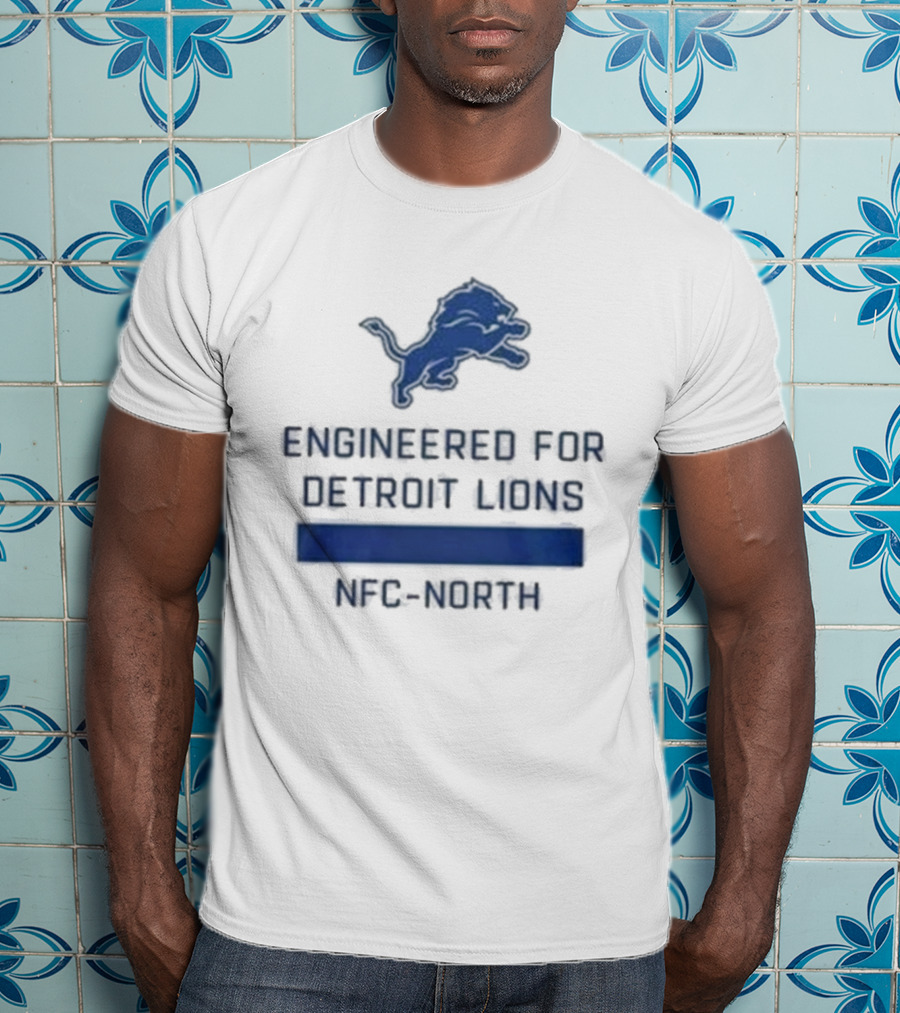 Engineered For Detroit Lions NFC-North T-Shirt