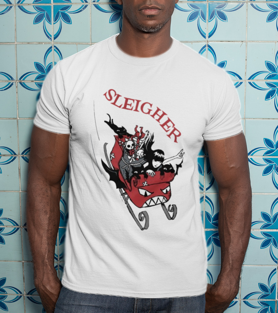 Sleigher Emily Strange Christmas T-Shirt