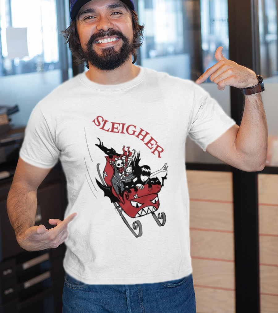 Sleigher Emily Strange Christmas T-Shirt