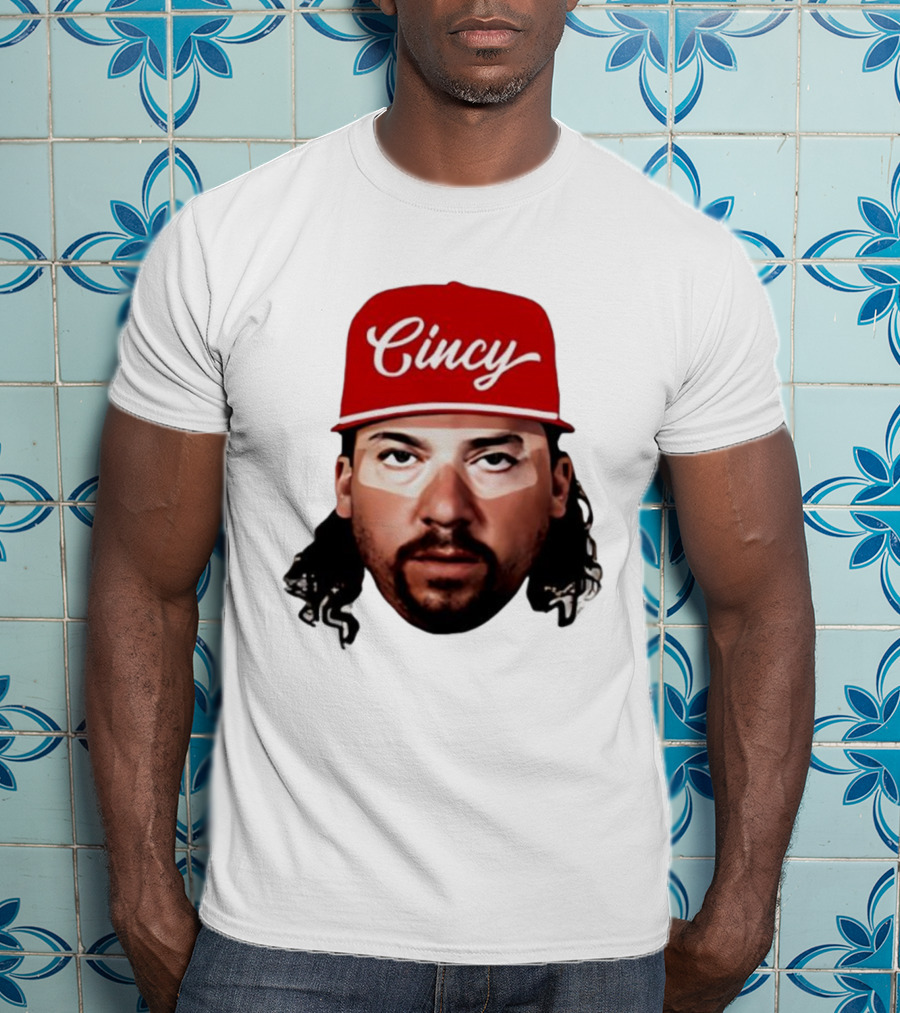 Kenny Powers Cincy Red Cap Character Portrait T-Shirt