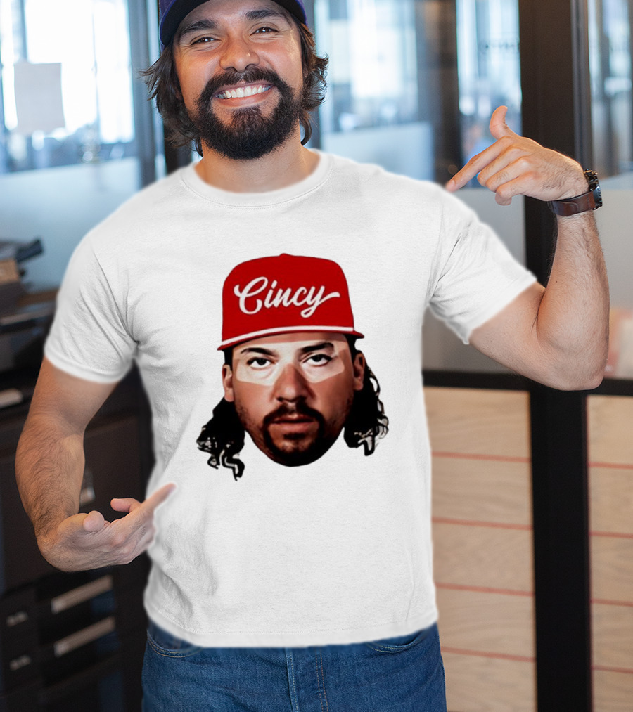Kenny Powers Cincy Red Cap Character Portrait T-Shirt