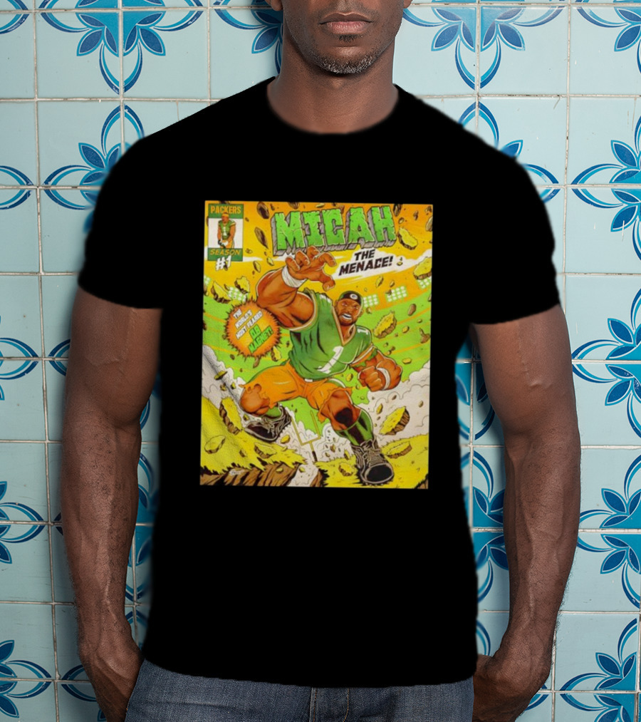Packers Season #1 Micah The Menace World’s Most Feared QB Magnet T-Shirt