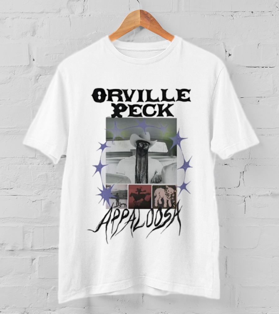 Orville Peck Appaloosa Cowboy Horse Starlit Theme T-Shirt