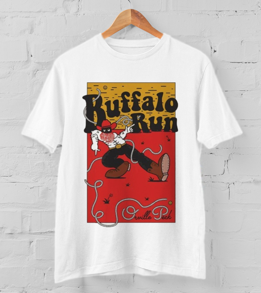Buffalo Run Orville Peck Rope Cowboy Red Hat Boots T-Shirt