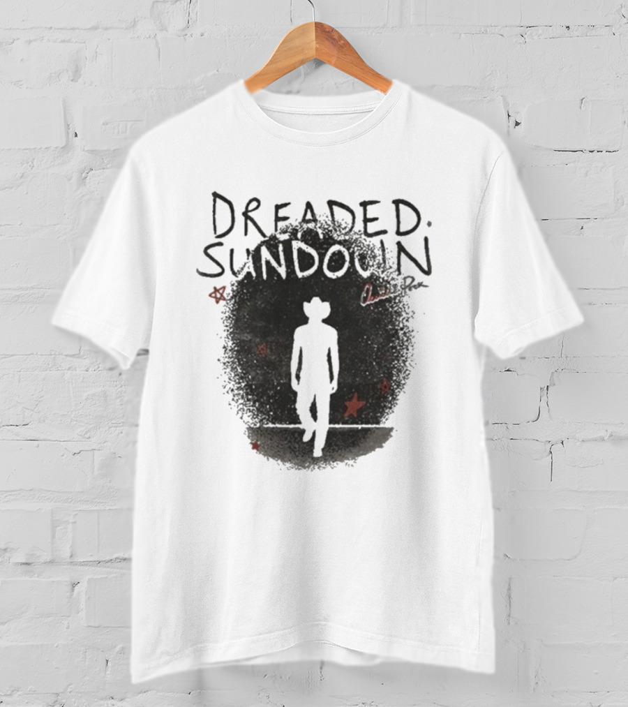 Orville Peck Dreaded Sundown Silhouette Cowboy Starry Night T-Shirt
