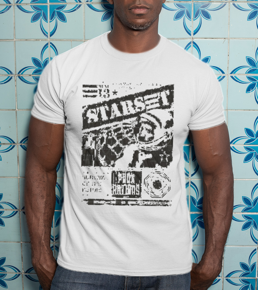 Starset Prox Rations Survival Of The Future Ration Элрево Сгетые Pectodoc Eleven Hour 13 T-Shirt