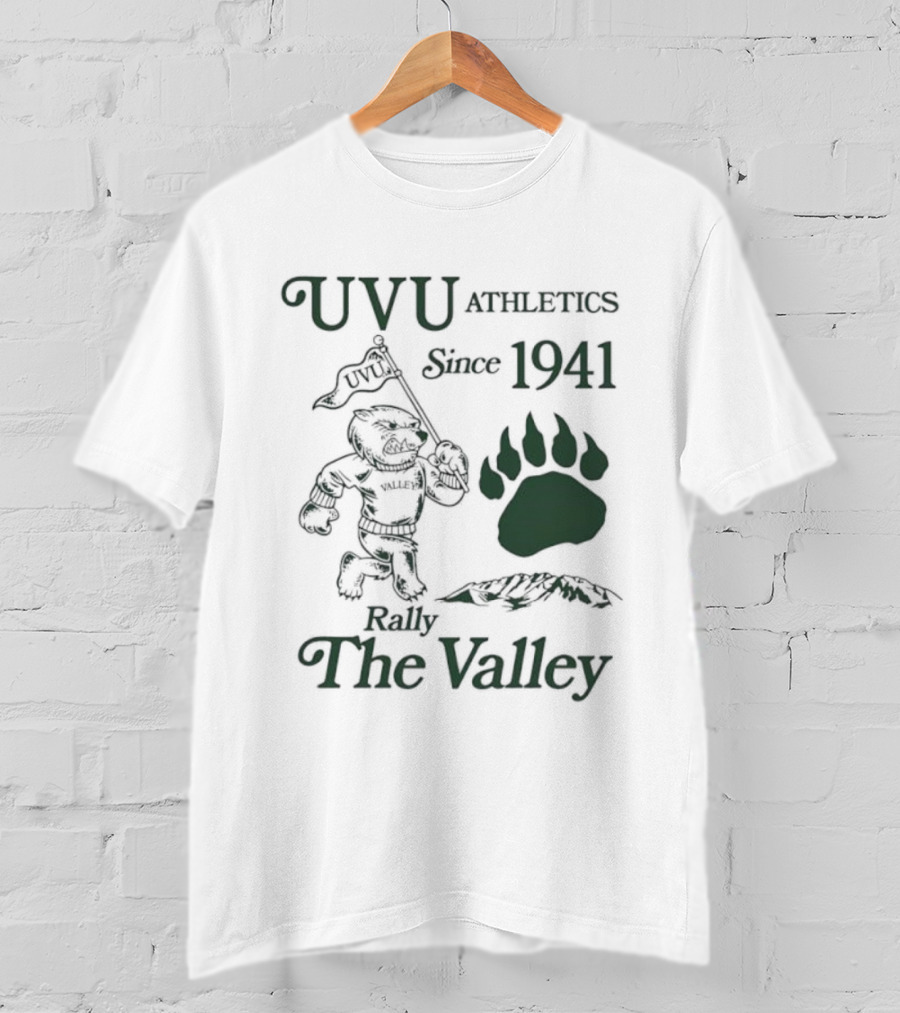 UVU Athletics Since 1941 Rally The Valley T-Shirt
