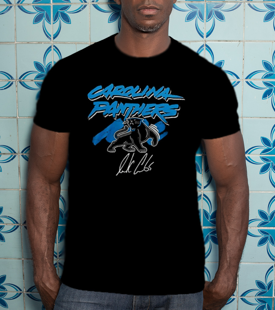 Carolina Panthers Luke Combs Signature Since 1995 T-Shirt