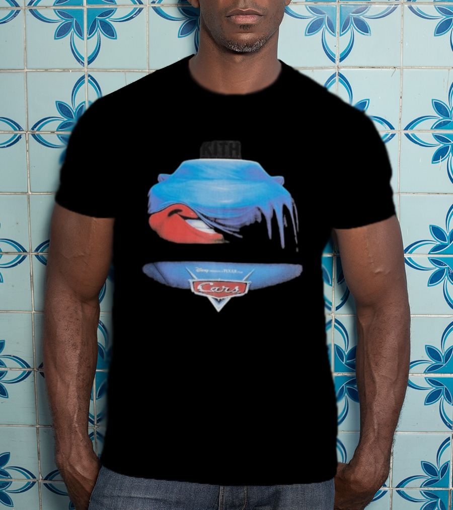 Kith Collaboration Disney Pixar Cars Lightning McQueen T-Shirt