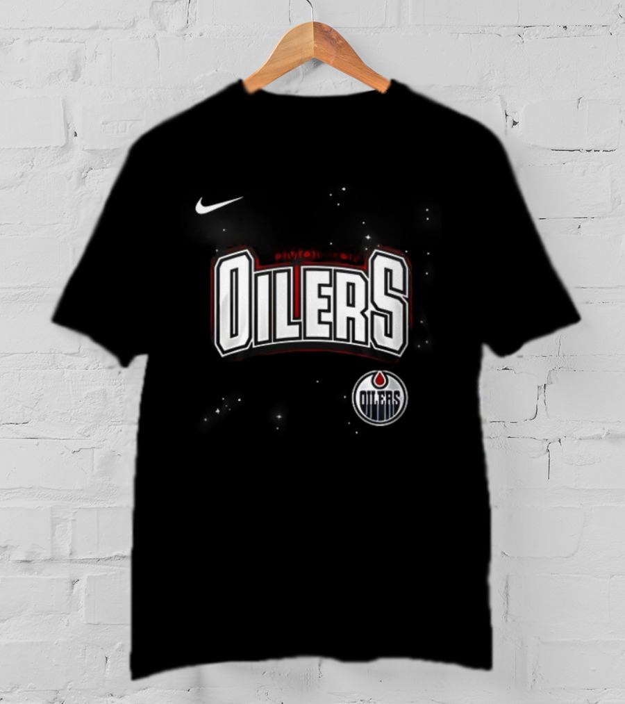 Edmonton Oilers X Iconic Co Headlining Finger Eleven Headstones The Tea Party Graphic T-Shirt
