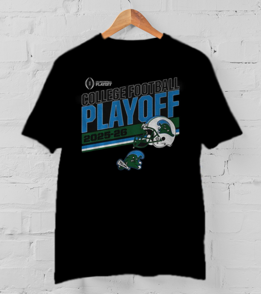 Tulane Green Wave College Football Playoff 2025-26 CFP T-Shirt