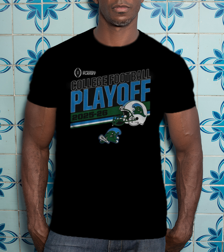 Tulane Green Wave College Football Playoff 2025-26 CFP T-Shirt
