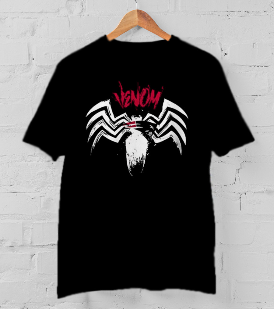 New England Patriots Venom Collaboration Marvel Crossover Sports Fan Apparel T-Shirt