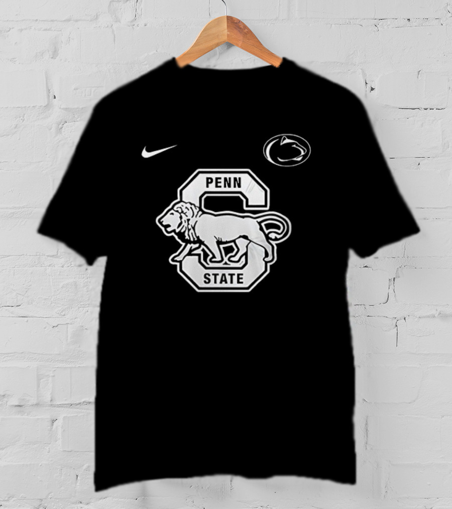 Penn State Nittany Lions Nike Vintage Lion Graphic Icon T-Shirt