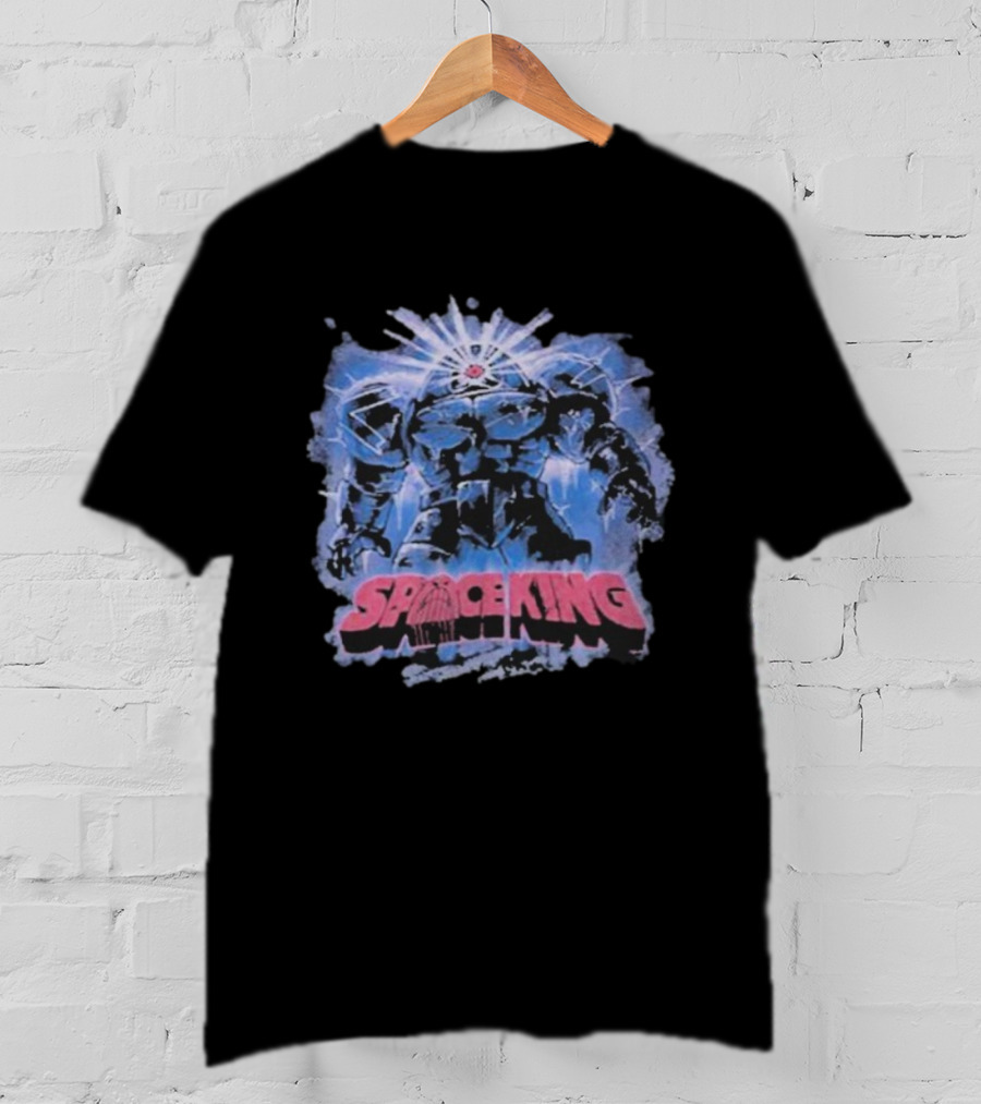Space King Giant Robot Cosmic Warrior Vintage Design T-Shirt