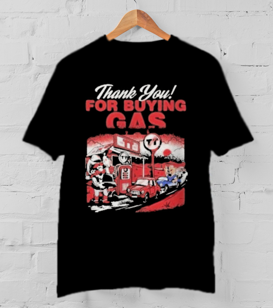 Texas Tech Red Raiders Thank You For Buying Gas Wins The Big 12 Championship T-Shirt