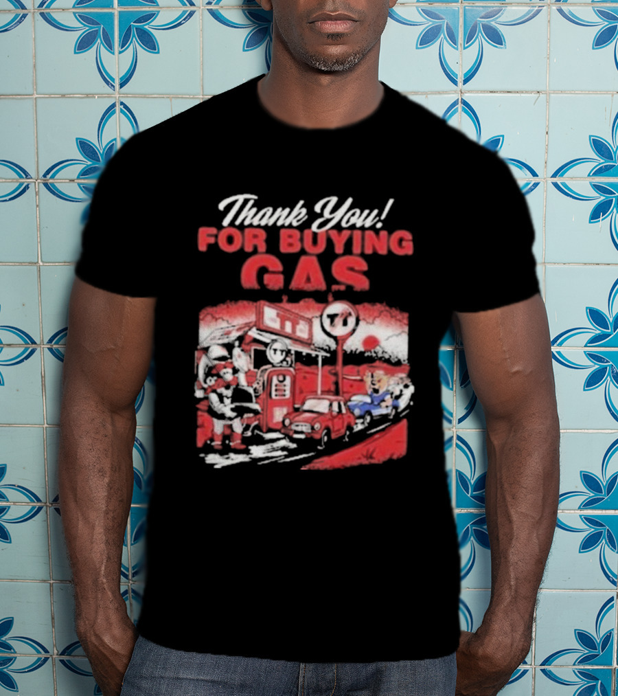 Texas Tech Red Raiders Thank You For Buying Gas Wins The Big 12 Championship T-Shirt