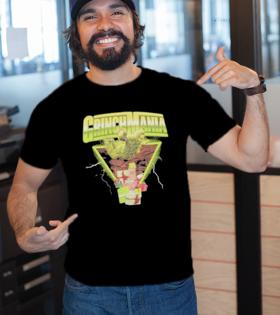 The Grinch Grinchmania Dr. Seuss Presents And Mischief T-Shirt