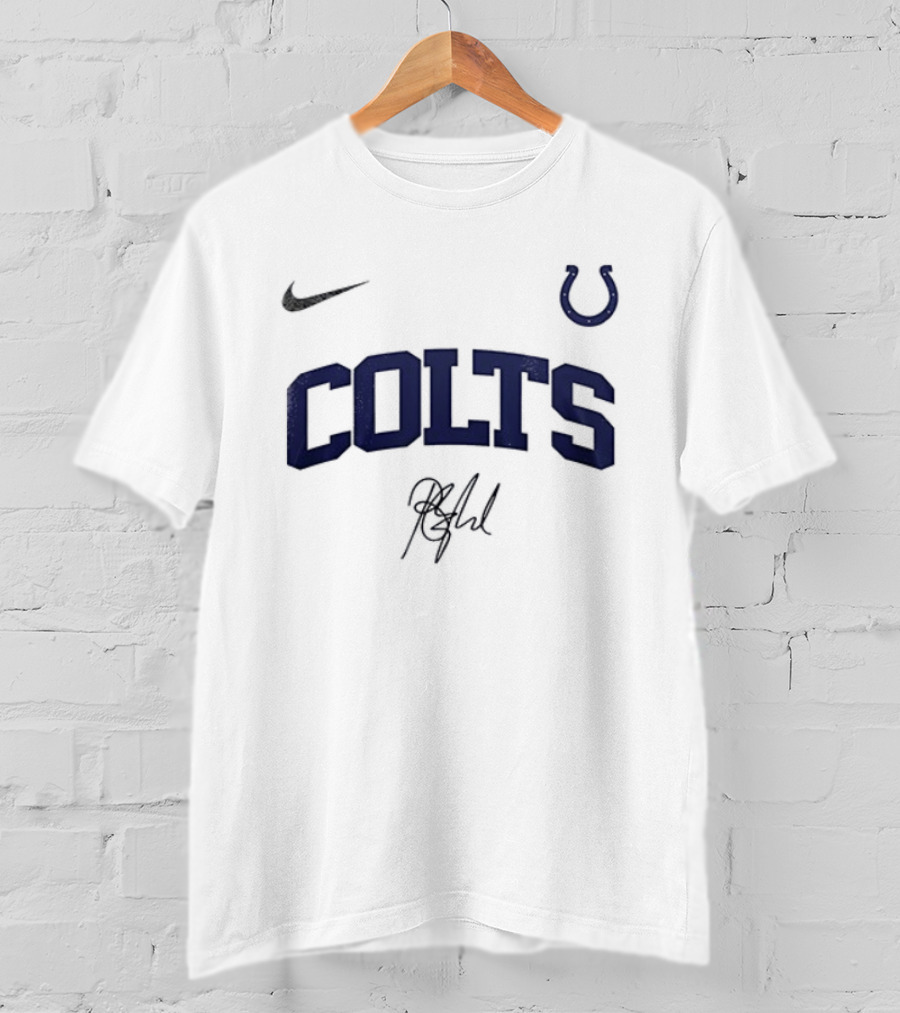 Indianapolis Colts Nike Signature Barry Manilow Once Before I Go T-Shirt