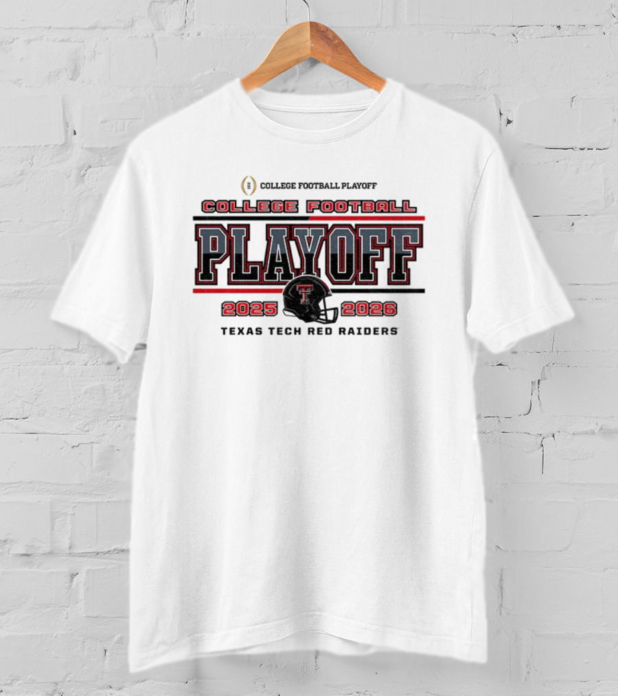 Texas Tech Red Raiders College Football Playoff 2025 2026 Champions T-Shirt