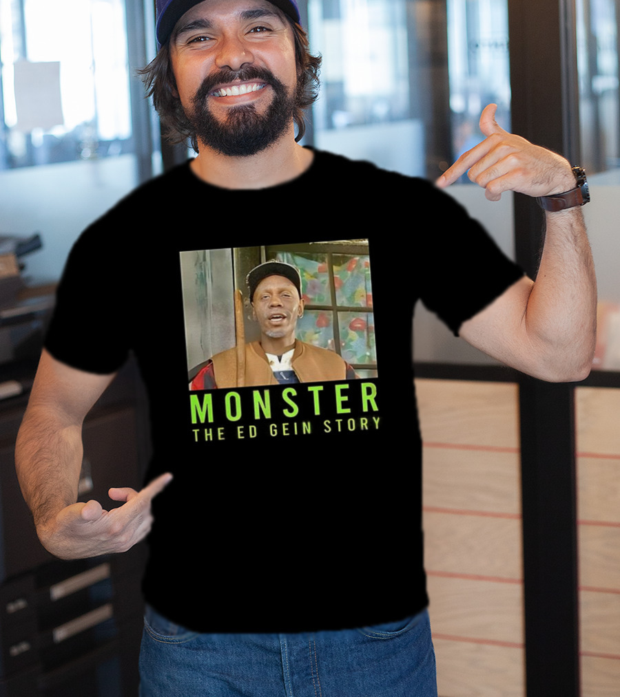 Monster The Ed Gein Story Character Portrait T-Shirt