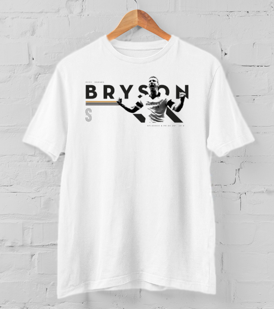 Craig Bryson Derby County DCFC Legends Football Program T-Shirt