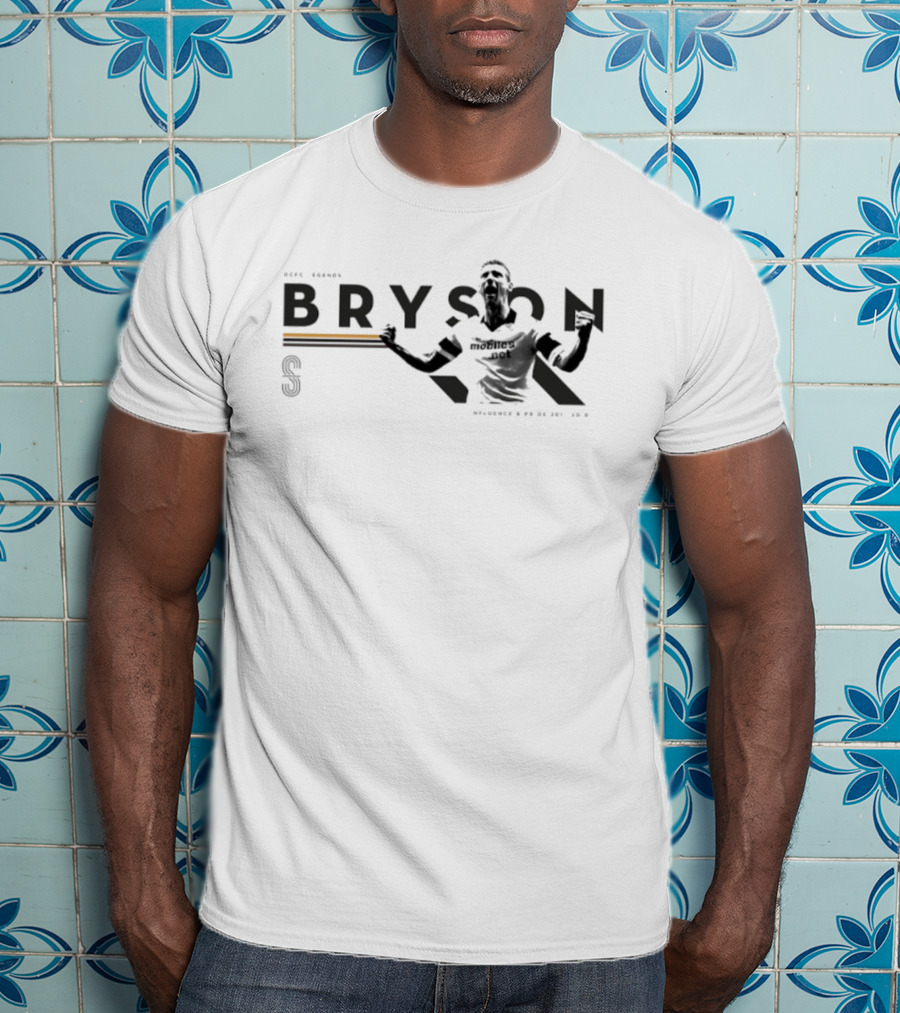 Craig Bryson Derby County DCFC Legends Football Program T-Shirt