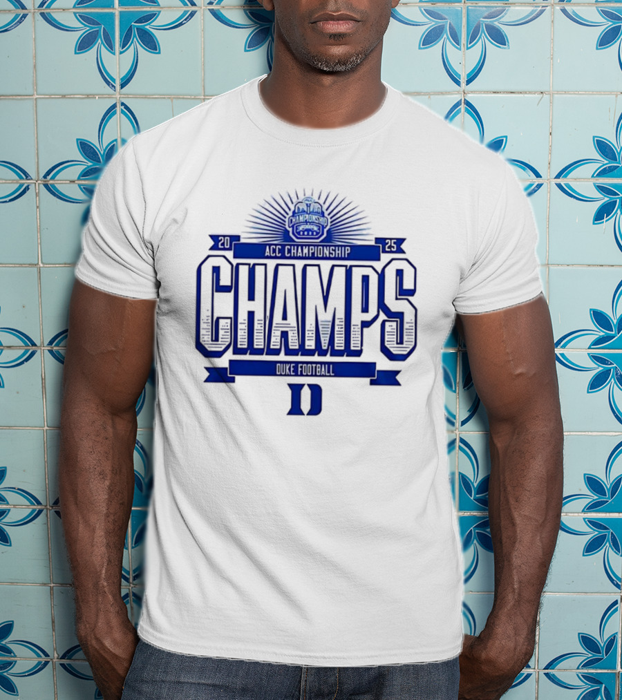 Duke Football ACC Championship Champs 2025 T-Shirt