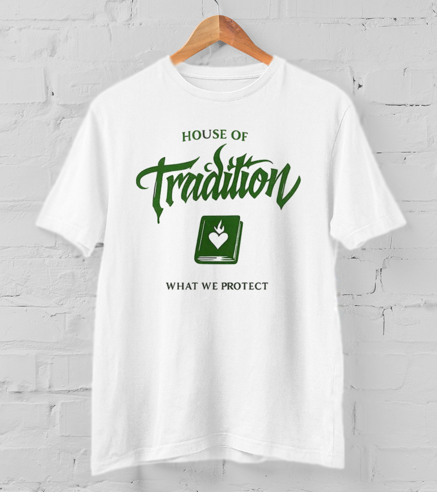 House Of Tradition Sacred Book What We Protect T-Shirt