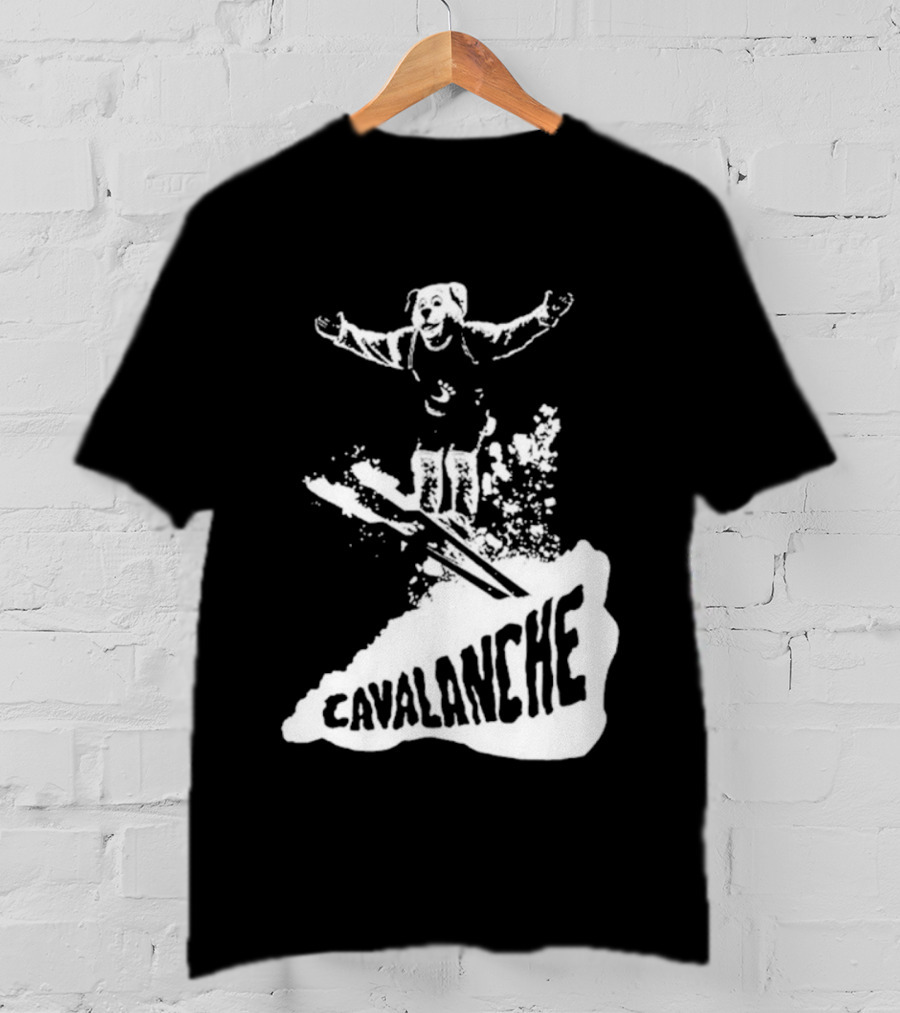 Cleveland Cavaliers Cavalanche Moondog Ski Mascot Adventure T-Shirt