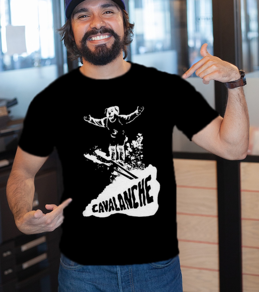 Cleveland Cavaliers Cavalanche Moondog Ski Mascot Adventure T-Shirt