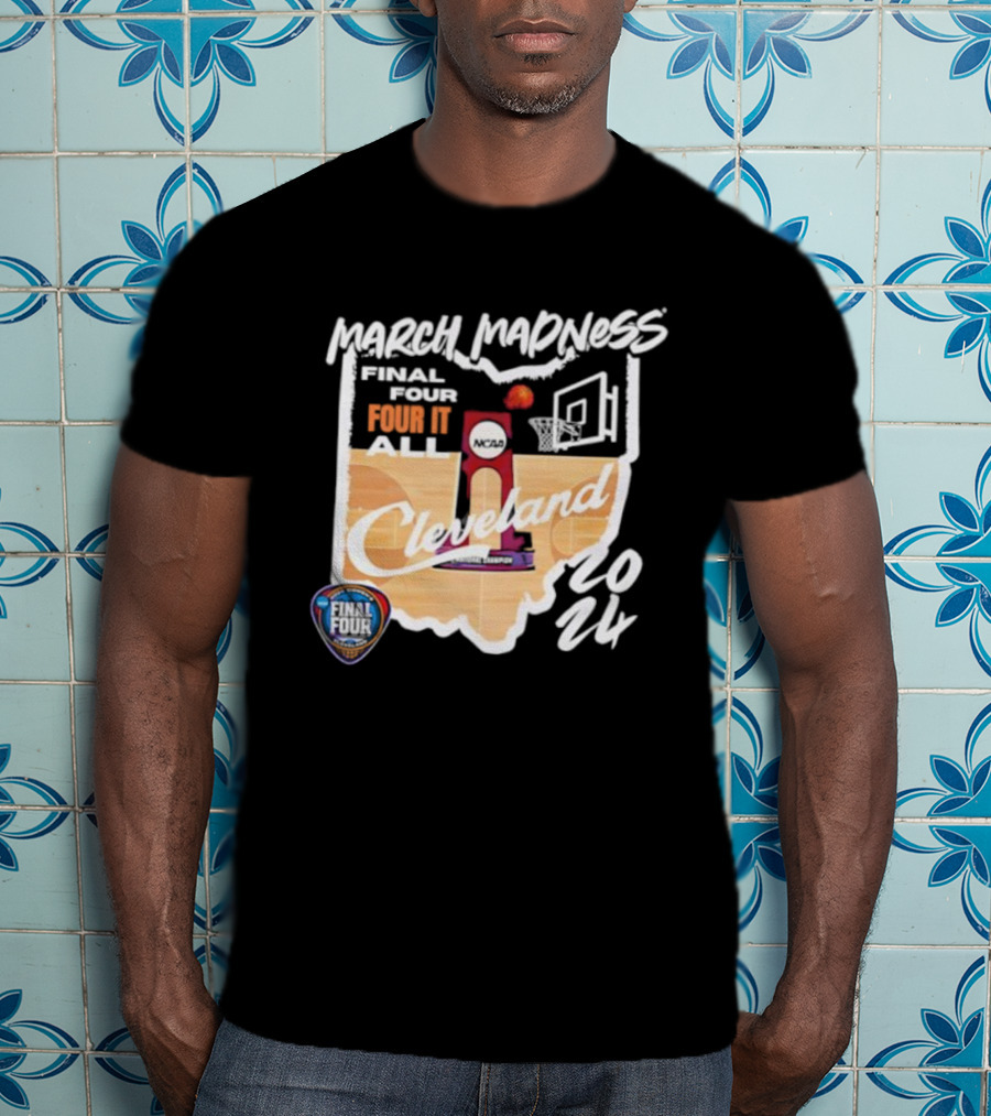 2025 NCAA March Madness Final Four Cleveland Women's Basketball 23 T-Shirt