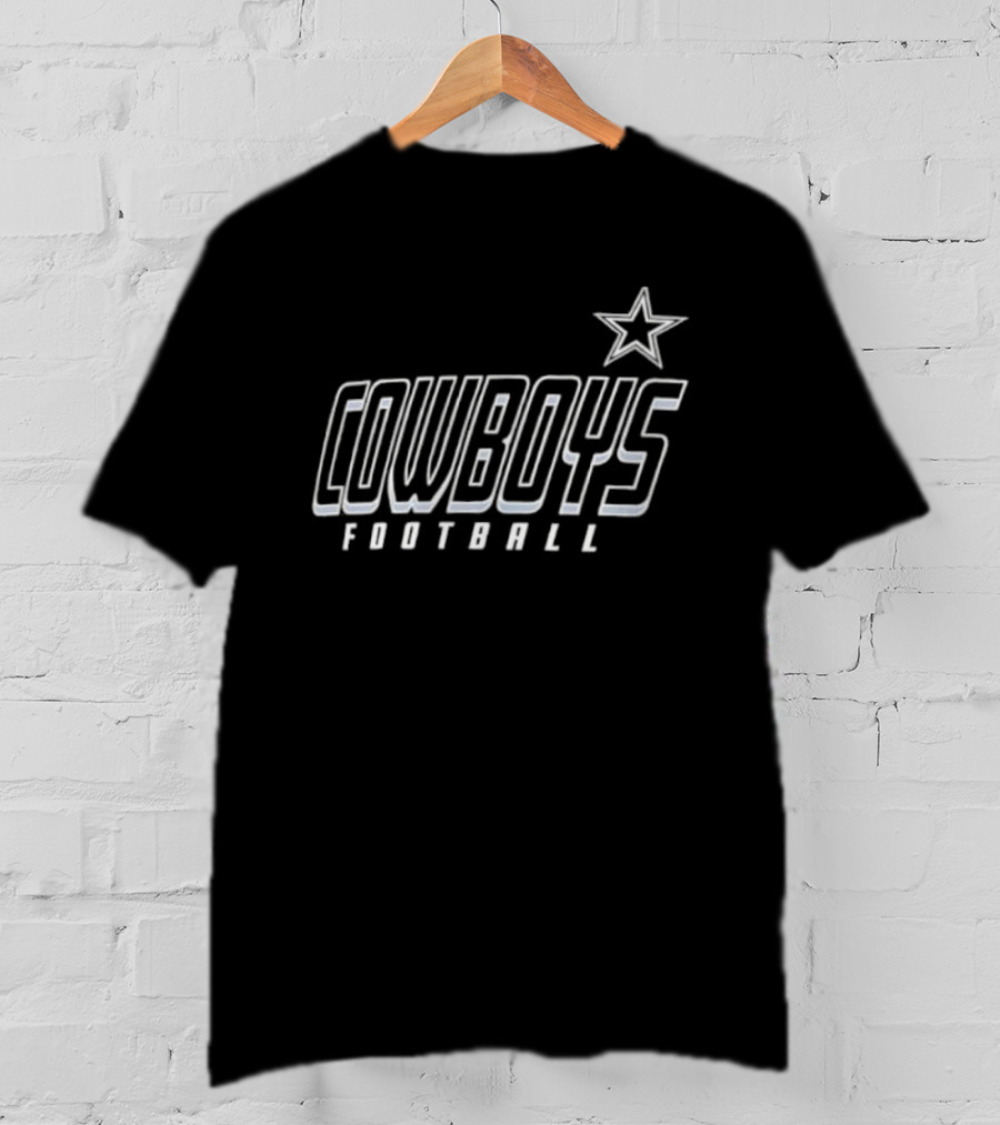 Cowboys Football Star Logo Stylish Apparel T-Shirt