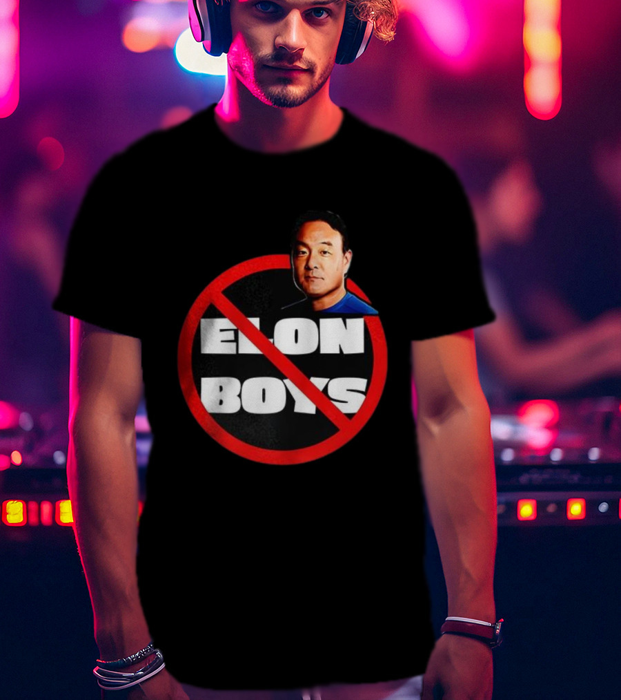 Elon Boys No Symbol Parody With Celebrity Face T-Shirt