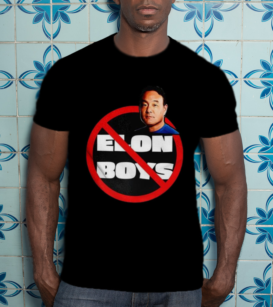 Elon Boys No Symbol Parody With Celebrity Face T-Shirt