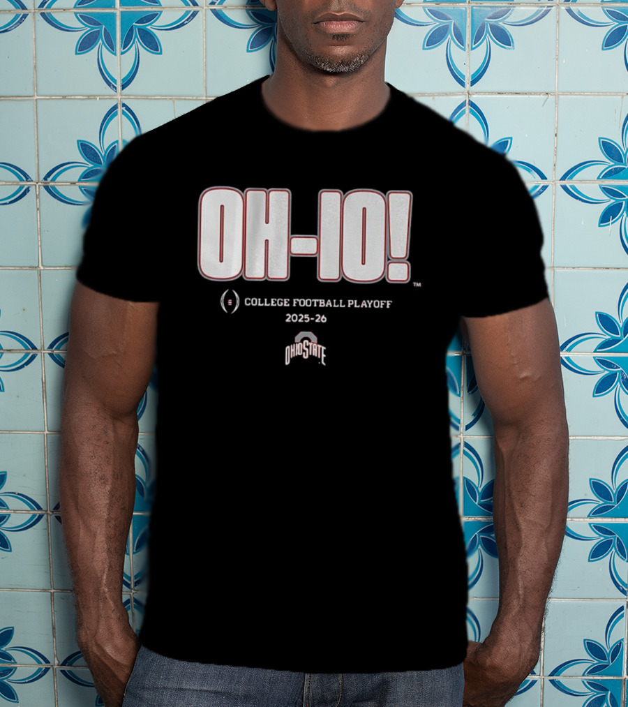 OH-IO College Football Playoff 2025-26 Ohio State Buckeyes T-Shirt
