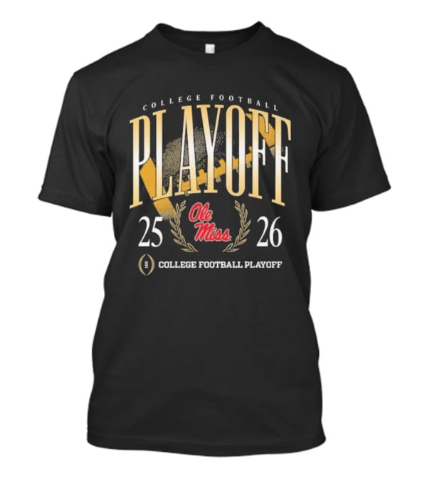 Ole Miss Rebels 2025 2026 College Football Playoff Championship T-Shirt