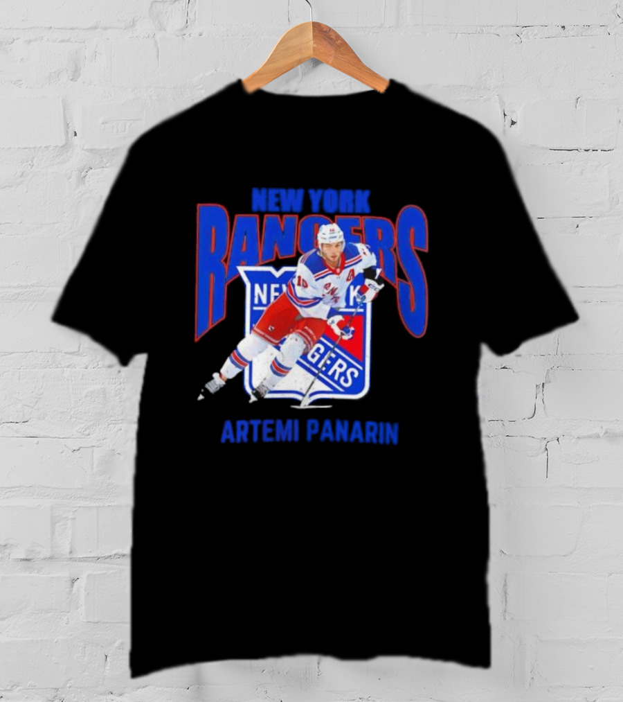 New York Rangers Artemi Panarin Playoffs T-Shirt