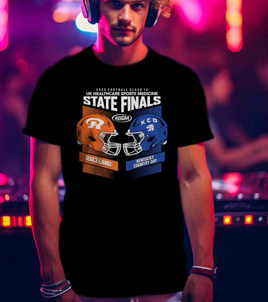 Raceland Vs Kentucky Country Day 2025 KHSAA State Finals Football Championship T-Shirt