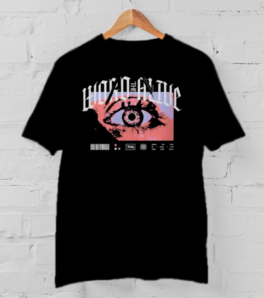 The Word Alive Nocturnal Future Eye Echo Chamber The Real You T-Shirt