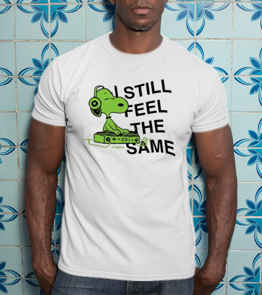 Antisocialsocialclub Merch Assc X Peanuts I Still Feel The Same Dj Snoopy T-Shirt