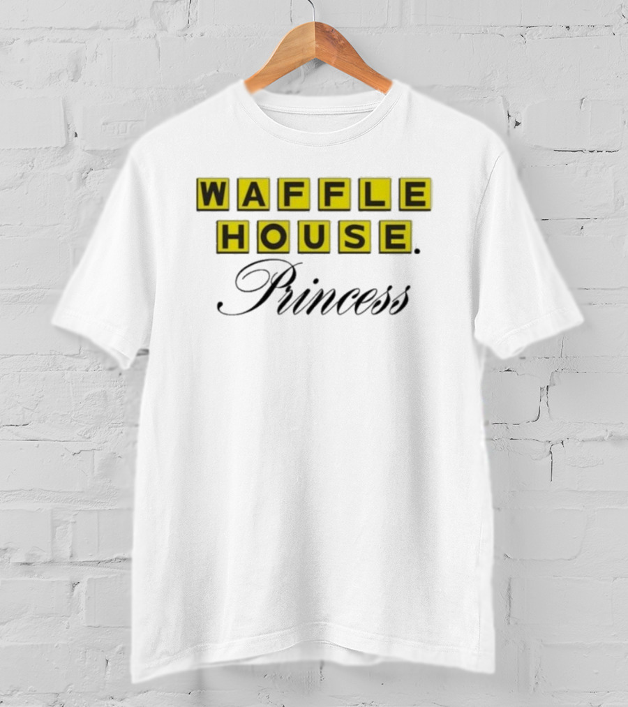 Waffle House Princess Classic Retro Style T-Shirt