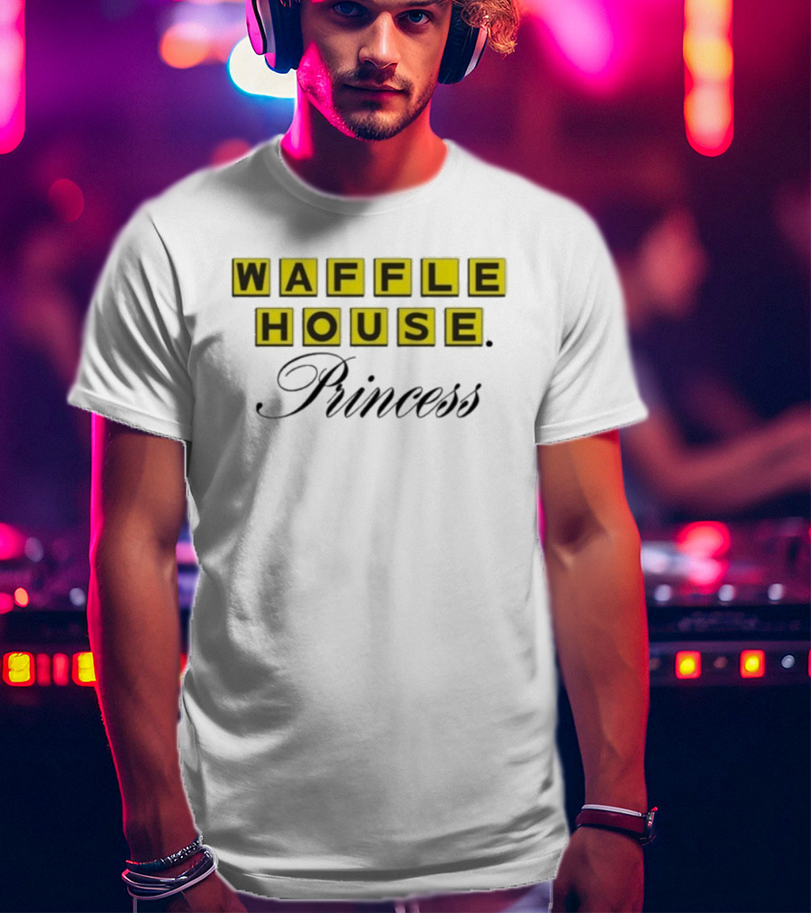 Waffle House Princess Classic Retro Style T-Shirt