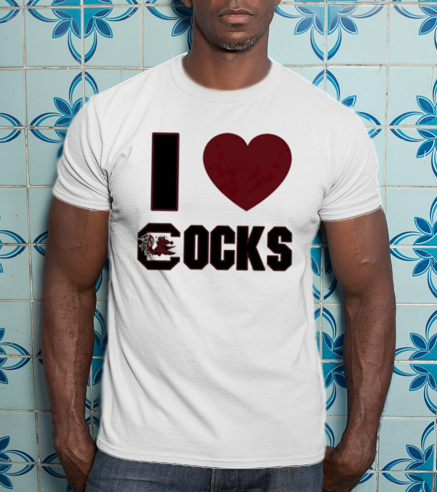 South Carolina Gamecocks I Heart Cocks T-Shirt