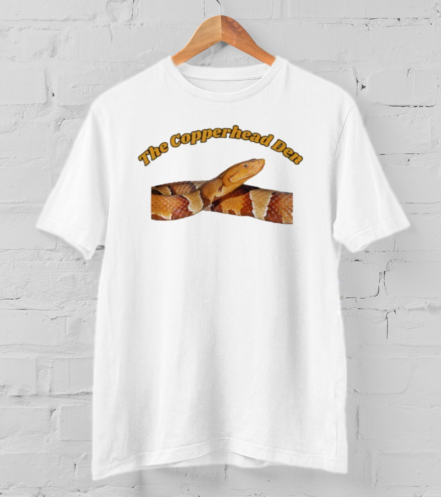 The Copperhead Den Snake Image T-Shirt