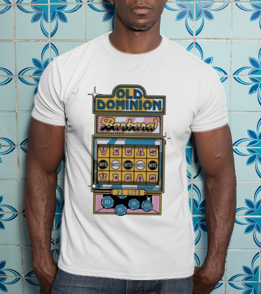 Old Dominion Vegas Slot Machine PH Live Dec 5 2025 T-Shirt