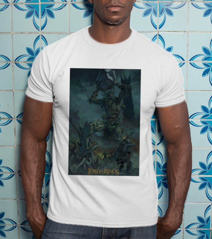 Lord Of The Rings The Two Towers Ent Battle Tolkien T-Shirt