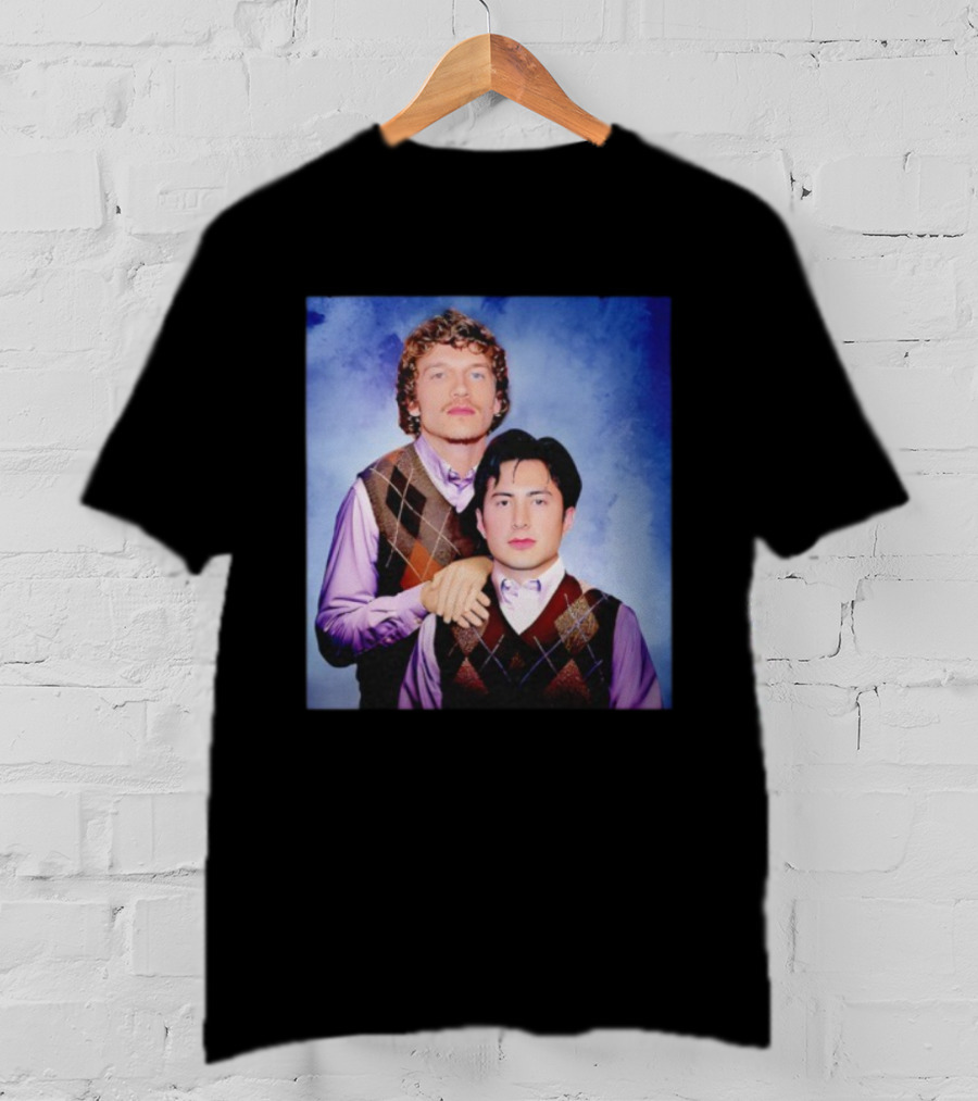 Shane Hollander Ilya Rozanov Step Brothers Argyle Sweaters Portrait T-Shirt