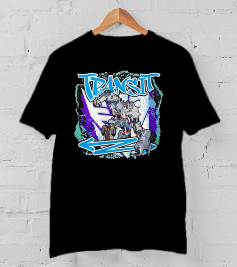 Transit Robot Transformers Arrow Style T-Shirt